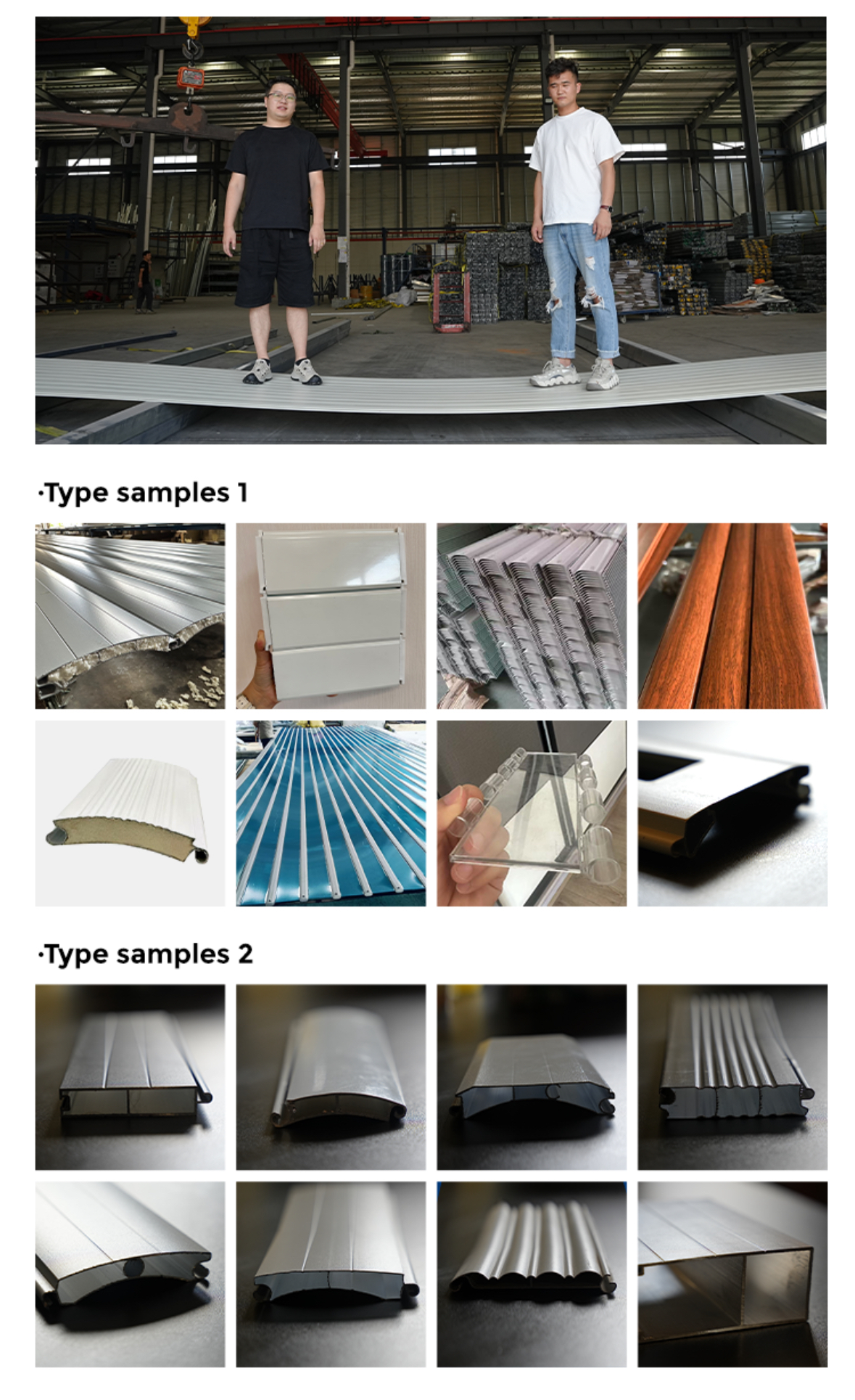Aluminum Garage Door Alloy Material with Ventilation and Corrosion Resistance Suitable for Coastal Areas