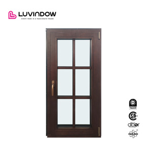 Climate Defense Wood House Windows Aluminum Clad Wood Casement Windows