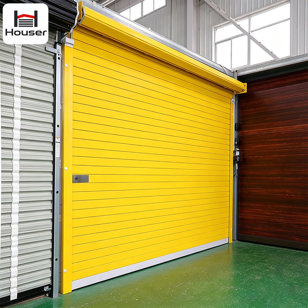 Automatic Aluminum Alloy Roller Shutter Door Weatherproof Rolling Shutter for Outdoor Shed Farm Security Rolling Door