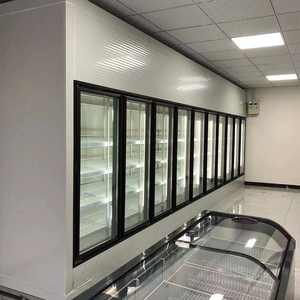 Electric Heating Aluminum Alloy Glass Door