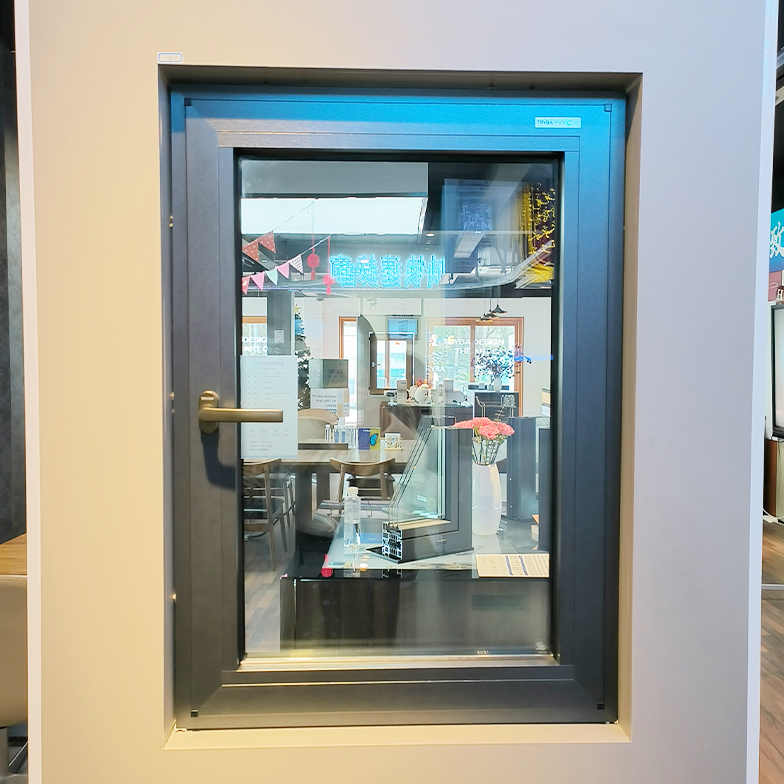 European Style Energy Star Energy Efficient Thermal Break Aluminium Triple Glazed Aluminum Passive House Windows