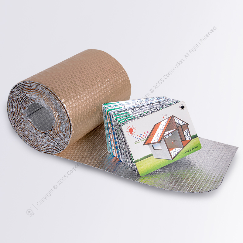 Custom Thickness Aluminum Foil Bubble Rolls Window Wraps Insulation Wrap