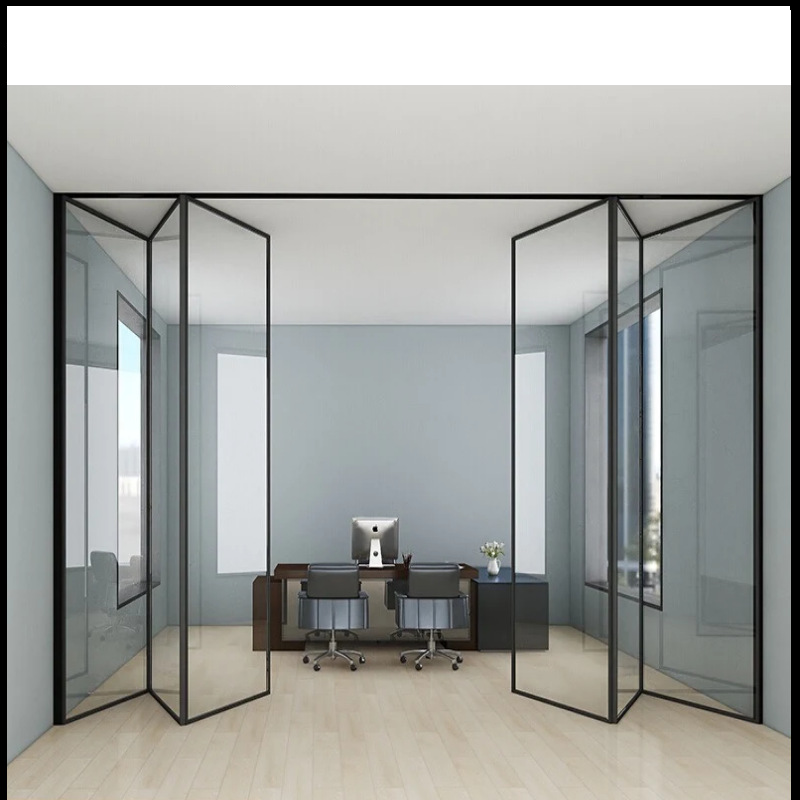 Foldable Aluminum Folding Doors Details 3