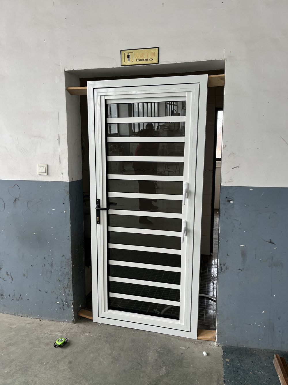 Aluminum Glass Louver Shutter Adjustable Window Shades Aluminum Louver Door for Home Design