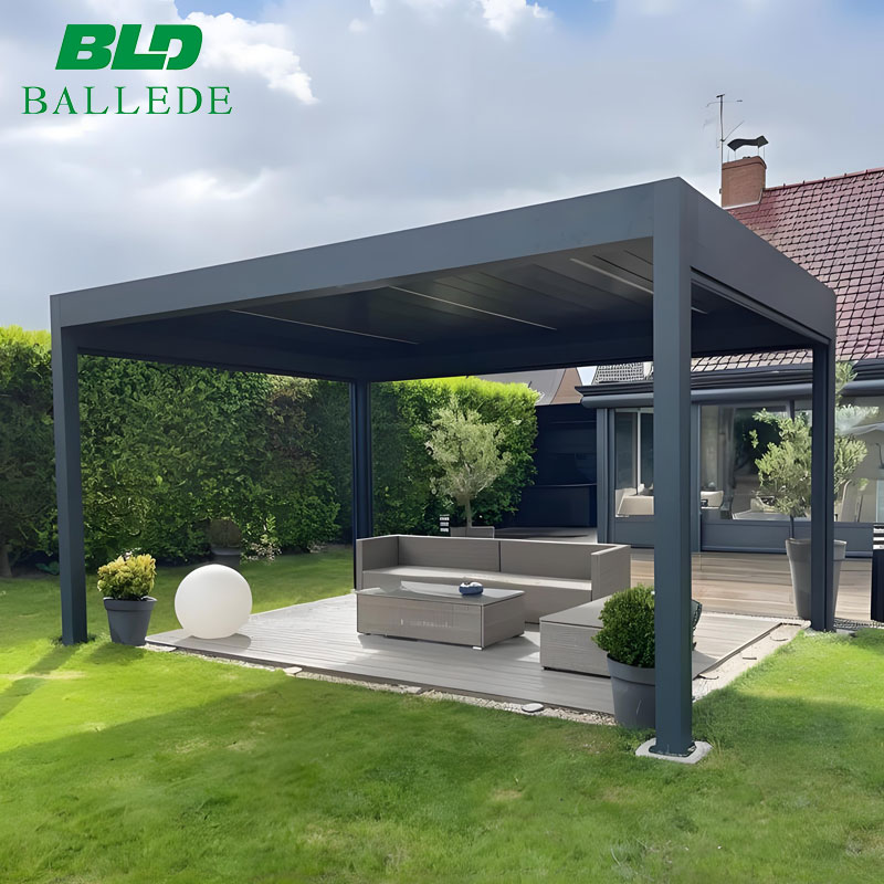 Exterior Balcony Patio Residential Thermal Break Double Glass Aluminum Folding Doors