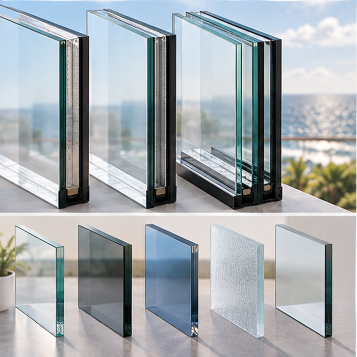 Custom Aluminum Swing Doors Acoustic Glass Weather Sealing for Beachfront Hotels and Coastal Hospitality Projects