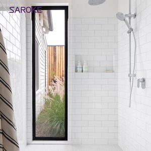 Triple Pane Aluminum Fixed Bathroom Windows