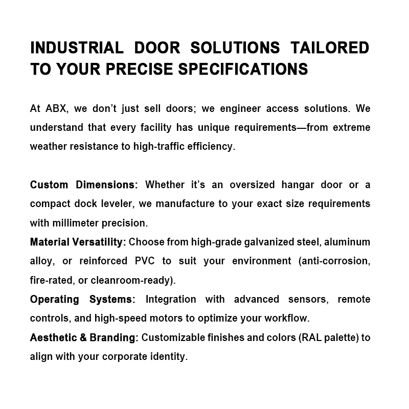 Custom Steel Industrial Sectional Door Overhead Garage Door for Courtyard Entrance
