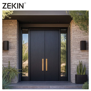 ZEKIN Modern Security Armored Aluminum Exterior Door