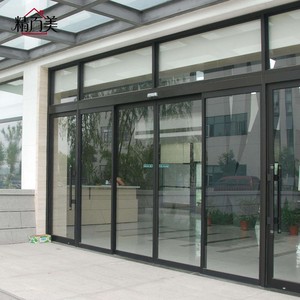 Hurricane Resistant Soundproof Rigid Frame Weatherproof Aluminum Side Pressure Sliding Door