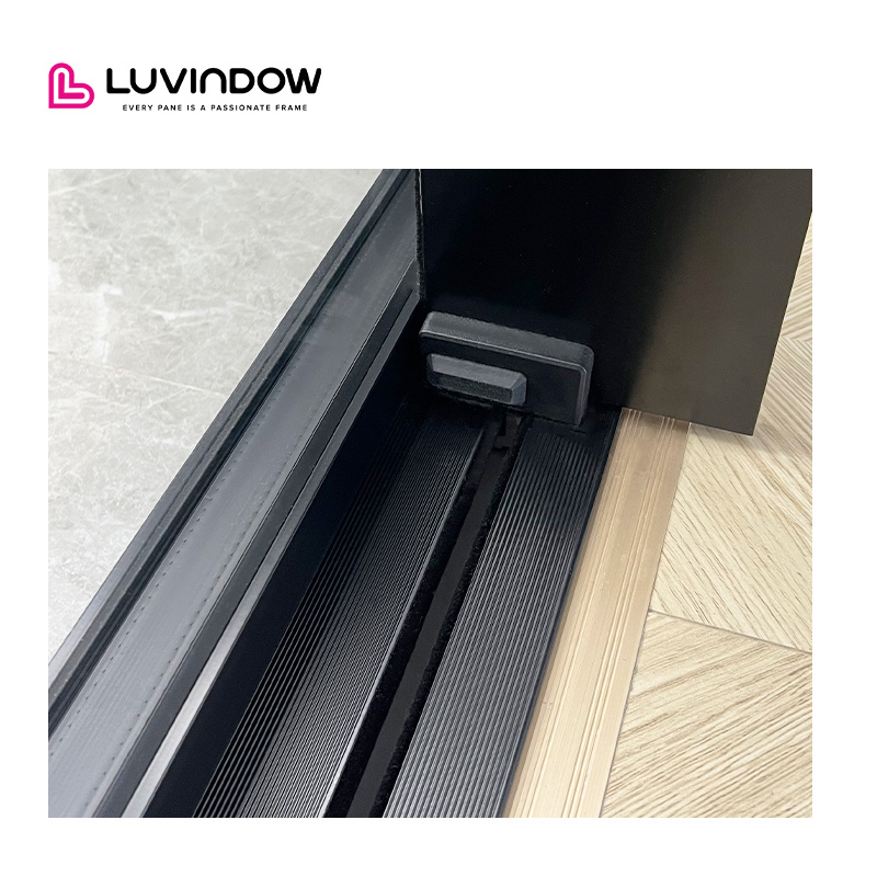 Maximum Energy Saving Windproof 4 Season Ultra Slim Aluminum Sliding Door for North American Luxury Villa