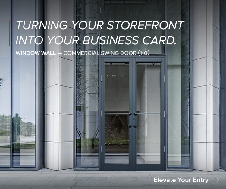 Commercial Storefront Entrance System
