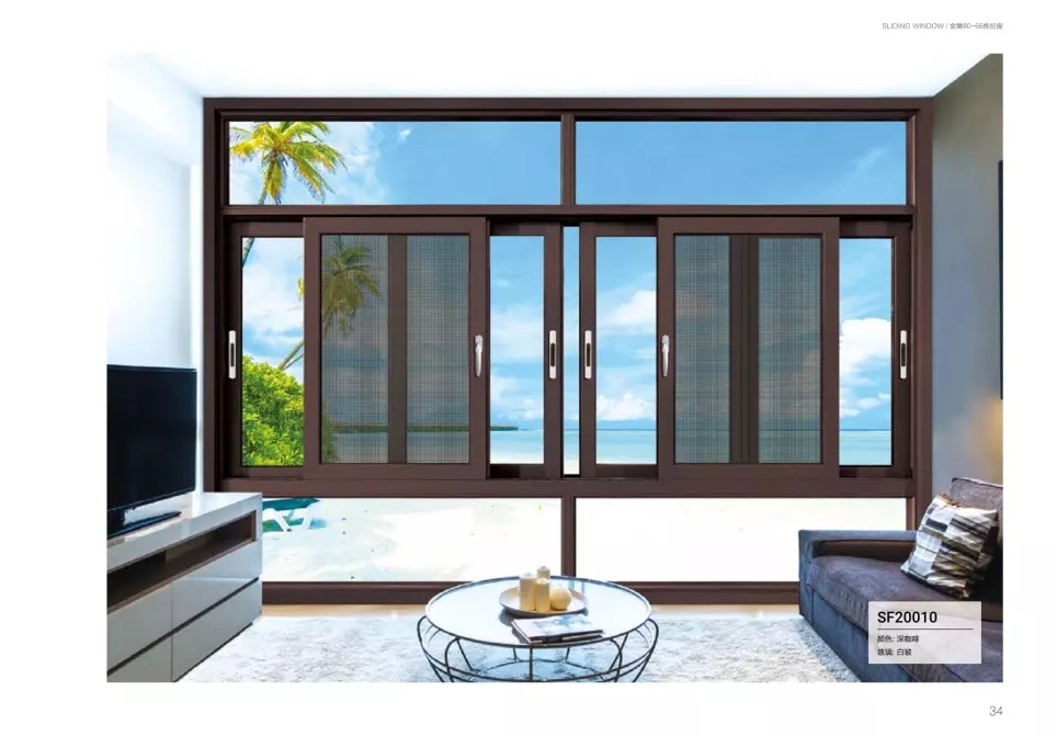 CustomizableDouble Glazed Sliding Window Kitchen Living Room Soundproof Energy Star Qualified Aluminum Alloy Horizontal