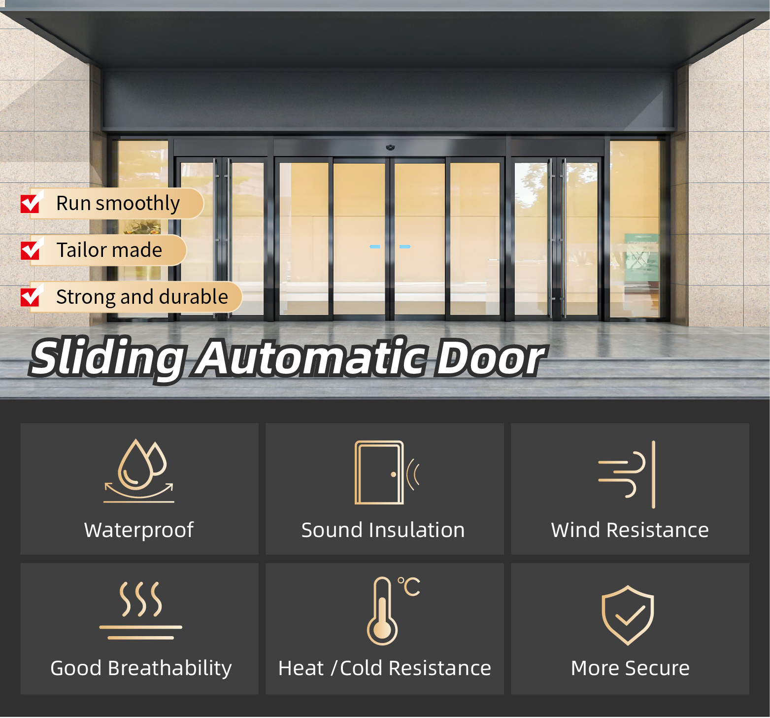 Automatic Sliding Door Showcase 2