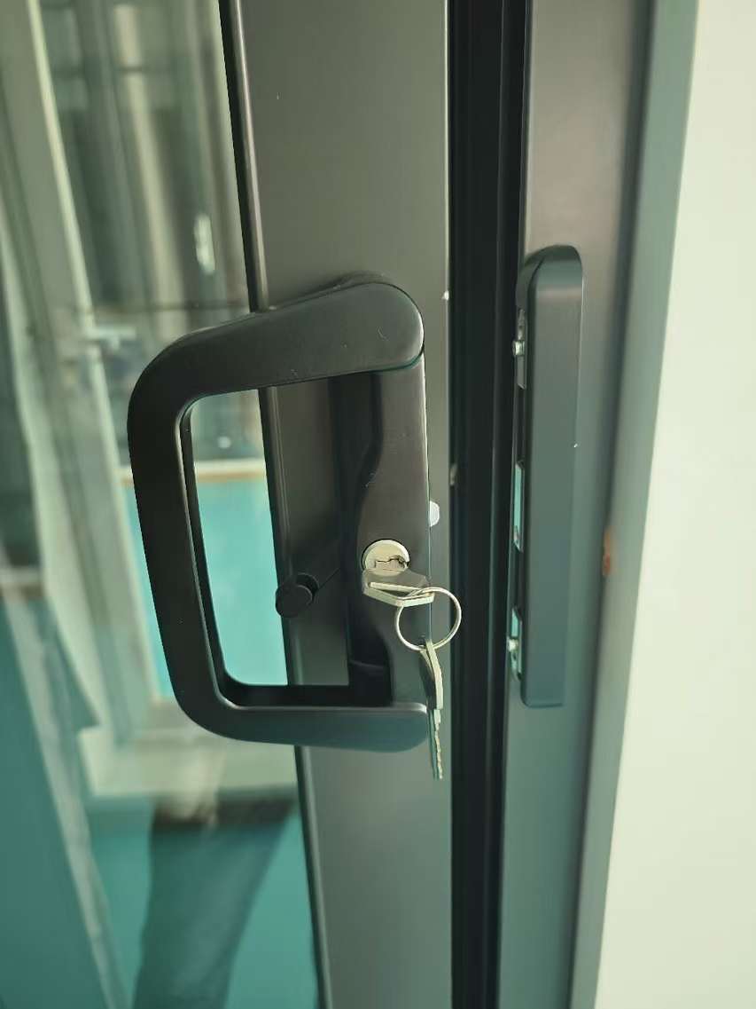 Newest Design Sliding Back Doors 5 Tracks Aluminium Sliding Door Double Tempered Glass Sliding Door Latest Main Gate Designs