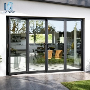LANGE Wood Grain Transfer Coated Aluminum Exterior Doors