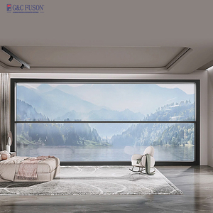 Fuson New Electric Lifting Intelligent Balcony Aluminum Window Fold Up Windows