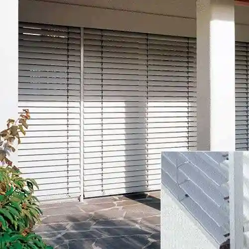 High Quality Insulation Motorized Window Aluminium White Surface Roller Shutters Electric Shutter