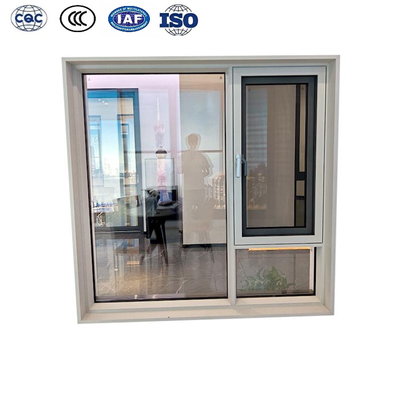 Modern Exterior Hurricane Proof Impact Glass Window Replacement Aluminum Resistant Storm Horizontal Sliding Windows