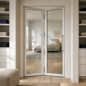 Waterproof Aluminium Double Glass Patio Bifold Doors