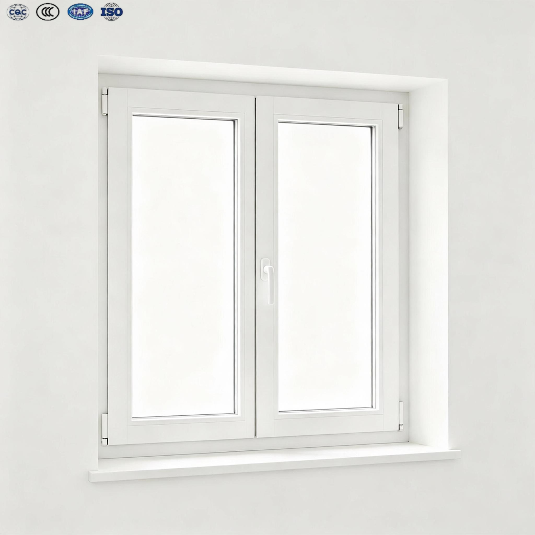 Custom Villa House Project Window and Door Thermal Break Insulated Window Soundproof Double Glazed Aluminum Casement windows