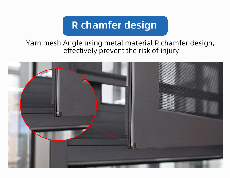 Eloyd Modern Aluminum Alloy Prefabricated Casement Windows Vertical Opening Folding Louver Exterior Double Tempered Glass Energy