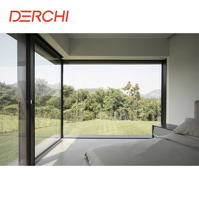 Customized Aluminum Alloy High Security Soundproof Fixed Window Floor To Ceiling Panoramic Window