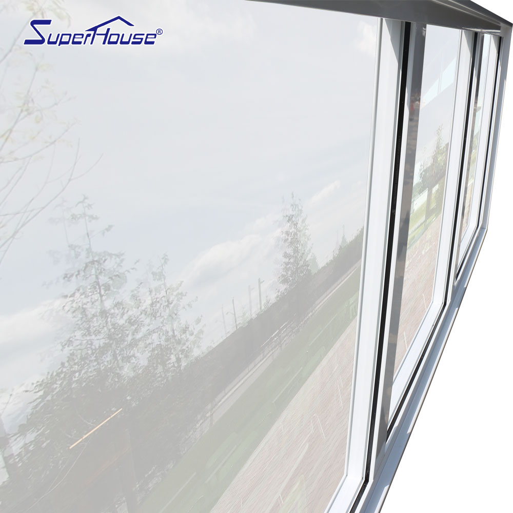 Fixed Glass Window Aluminium Window Superhouse Chinese Manufacturer Customized Fixed Window for House With NFRC AAMA Certificate