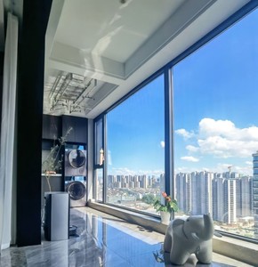 270 Degree Corner Panoramic Thermal Break Aluminum System Window