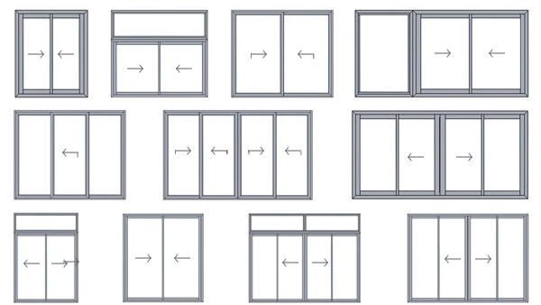 Aluminum Frame Reinforced Seamless Corner windows Design Corner Ventanas