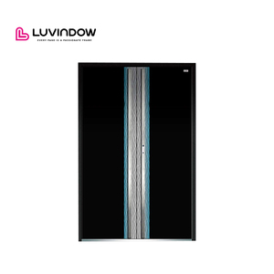Luxury Custom Entry Series Villa Modern Main Doors Exterior Bullet Proof High Security Aluminum Entrance Doors Apartment Outdoor