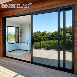 Heavy Duty Sliding Door Double Large Glass Outdoor Balcony Patio