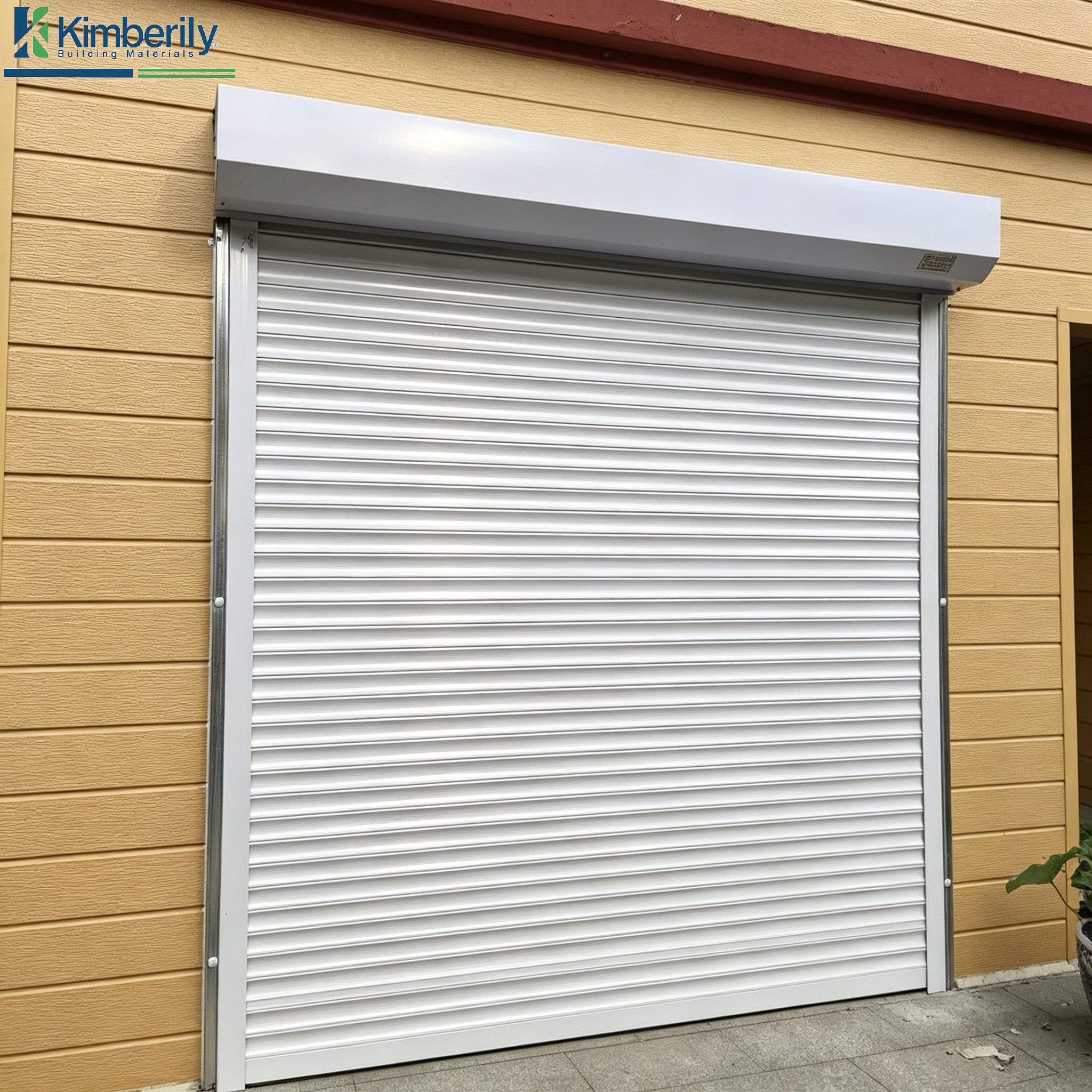 Modern Automatic Aluminum PU Insulated Roll up Garage Roller Shutter Door for Villa