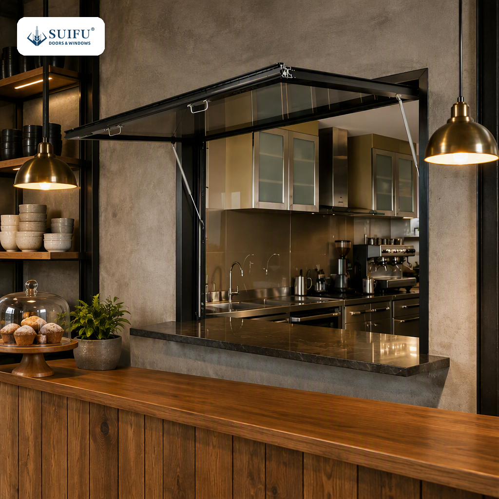 Modern Aluminum Awning Window Application 2