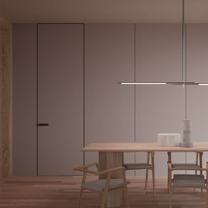 European Style Acoustic Aluminum Honeycomb Interior Swing Door