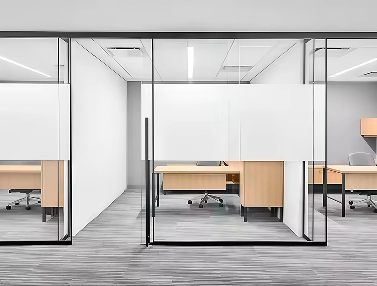 Sliding Door Partition Wall Swing Frameless Door Preferential Glass Wall Sliding Room Divider Pocket Door Partition with Track