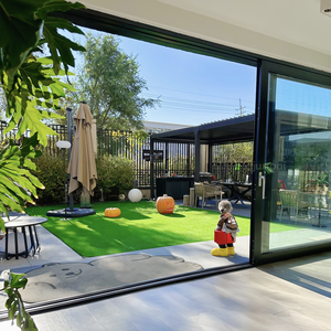 Modern Double Glazed Aluminum Sliding Patio Doors