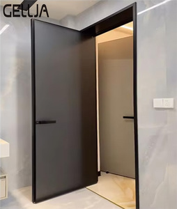 Metal Door Frame Modern Indoor Aluminium Showerroom Casement Glass Door