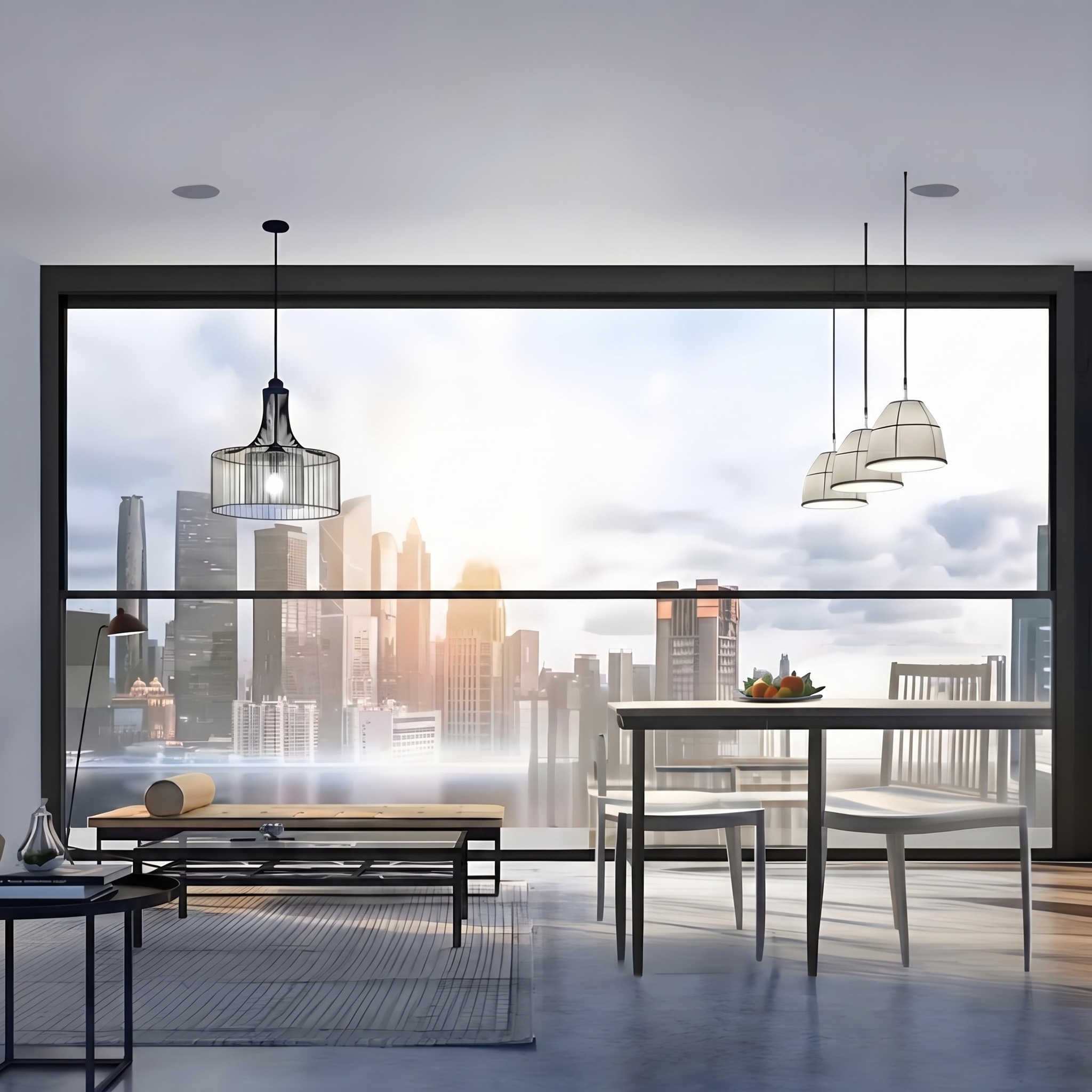 ZCSUNG Smart Electric Motorized Window ThermalBreak Aluminum Lifting Window with Remote Controlfor Balcony &amp; Sunroom