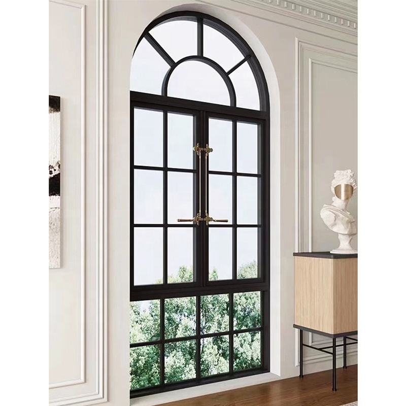 Supplier Customization Sunny Sky Thermally Broken Aluminum Doors Windows DQ19 Storefront Villa Exterior Kitchen Outdoor