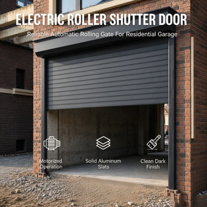 Remote Control Electric Aluminum Rolling Shutter Door