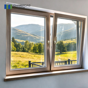Modern Wood Aluminum Insulated Glass System