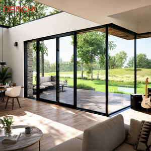 Double Glazed Aluminum Sliding Doors