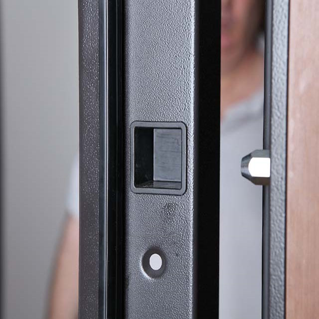 Newest Design Top Quality Villa Main Entrance Security Door Aluminum Swing Front Unequal Double Door