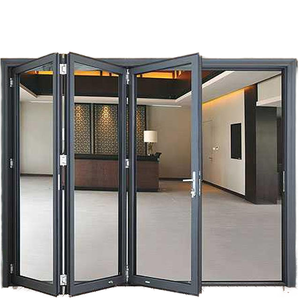 Aluminum Crystal NFRC Certified Bi-fold Door