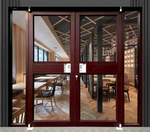 Commercial Aluminium Entry Door With Sidelights