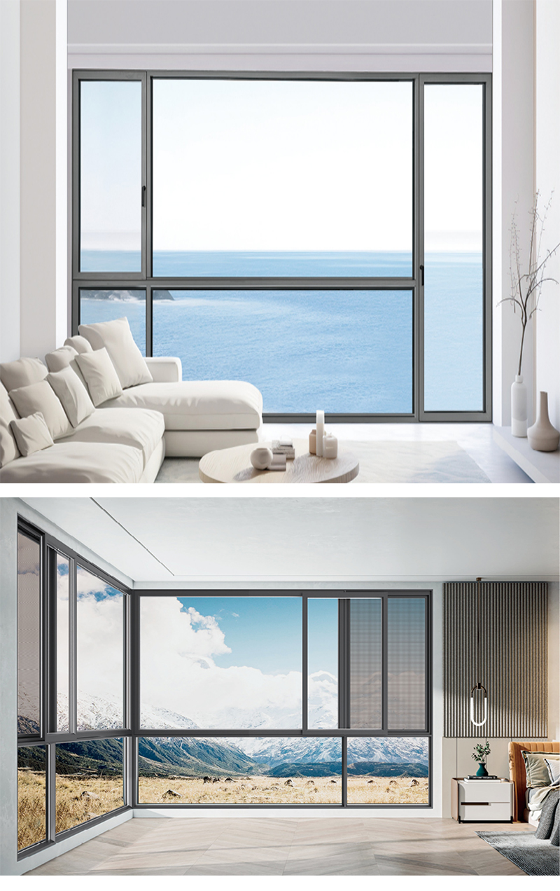 Thermally Broken Aluminum Doors Windows