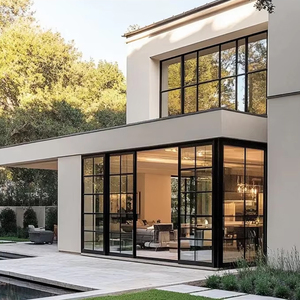 Double Glass Sliding Doors for Patio Balcony