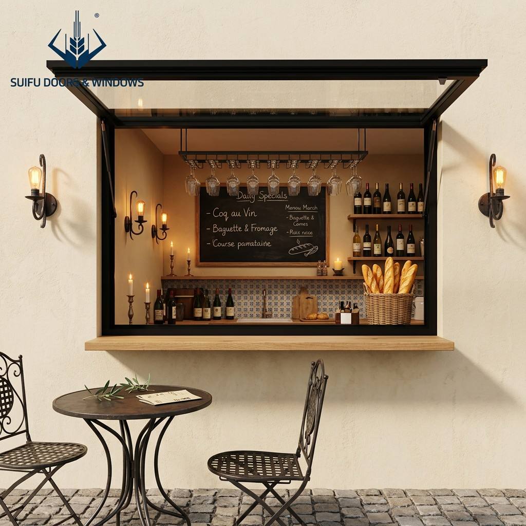 Modern Aluminum Awning Window Application 1