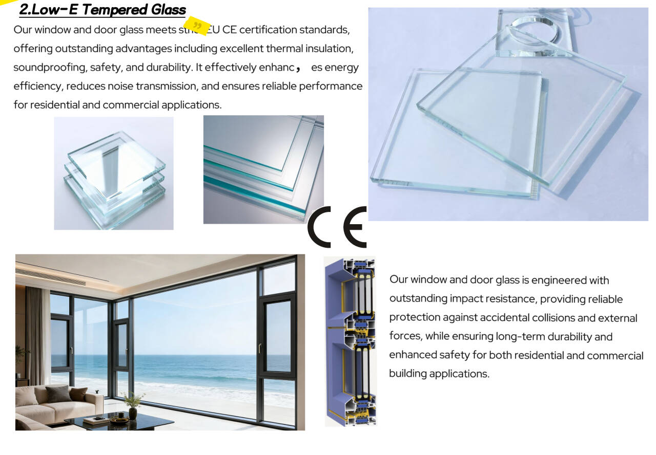 Heavy Duty Commercial Aluminum Entrance Door | KFC Style Windproof Double Glazed Shopfront Door with High Thermal Insulation